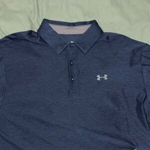 Under Armour Men's Polo Shirt - Dark Blue